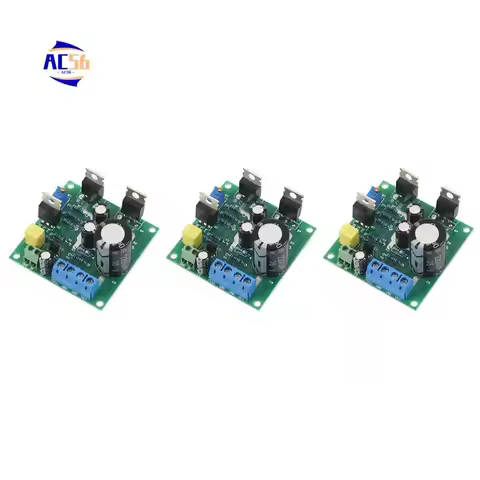 AC56-3X DC12V 24V Mini 1969 TIP41C Mono Channel Amplifier Assemble Board Pure Class A