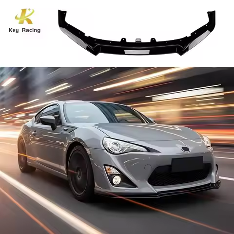 For Toyota 86 Subaru GT86 FT86 2012-2016 Front Bumper Lip Guard Protector Splitter Chin Exterior Mod