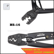 🌠 FASEN tool Plier HS-16 Non-insulated terminal crimping tool 1.5-16mm2 AWG15-5 Length 270mm crimping cap for insulated