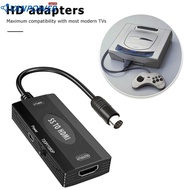 Practical Game Console SS to HDMI-Compatible Adapter Device for Sega Saturn Gamepad Instruments