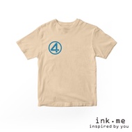 KAOS ANAK FANTASTIC 4 LOGO / KAOS ANAK MARVEL / KAOS ANAK FANTASTIC FOUR