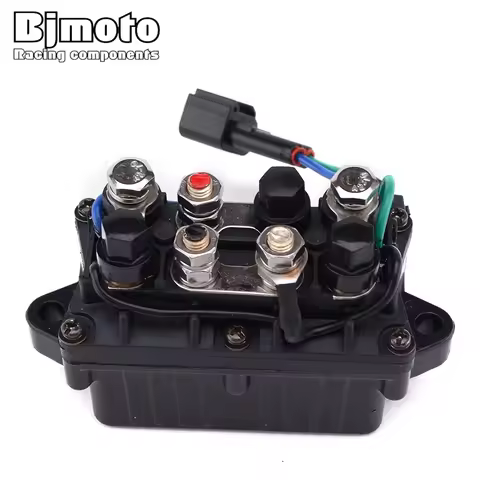 Starter Relay Solenoid For Yamaha F150 & 250 40-90 HP OUTBOARD 63P-81950-00 63P8195000 F25D F40 F60 