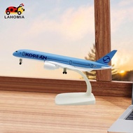 [lahomia] Air A350 Model Aviation Collectible with Wheels for TV Cabinet Bookshelf Bar