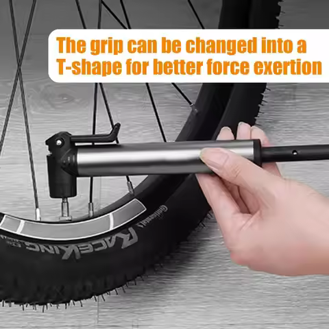 Bicycle Air Pump Manual High Pressure Frame Pump Tire Inflator Bicycle Tire Pump Air Pump High Press