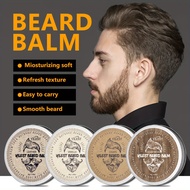 YILEST Beard Wax 4-piece Set Leather/ Vanilla/ Cedarwood/ Cigar. A Variety Of Natural Ingredients To