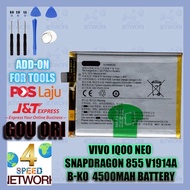 VIVO IQOO NEO 6GB Snapdragon 855 V1936A B-K0 4500mAh Battery V1936T IQOONEO lQOO IQ00 BaterI Batery 