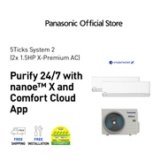 Panasonic X-Premium R32 Aircon 5 Ticks - System 2