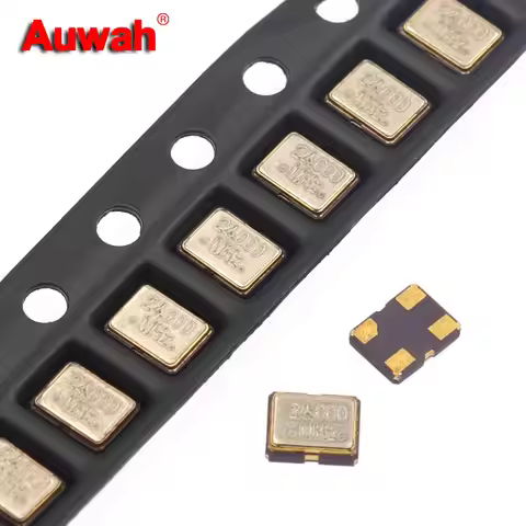 5pcs/lot 3225 SMD Active crystal oscillator 26MHz 27MHz 27.12MHz 28.322MHz 28.636MHz 30MHz 32MHz 38.
