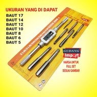 COD TEKIRO HAND TAP HANDTAP HANDTAB HAND TAB SENAI DERAT DRAT FULL SET M3 M4 M5 M6 M8 M10 M12 ORIGIN