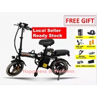 14 inch electric bicycle folding electric bike e Bike e scooter electric scooter Lithium Battery🎁