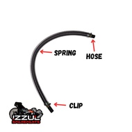 Fuel Hose Pipe Minyak Mesin Rumput Hose + Clip + Spring 5mm Mesin Rumput BG328 FR3000 FR3001