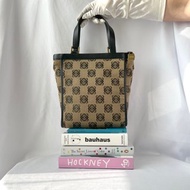 LOEWE稀有小琴譜手提側肩包 贈金屬鏈條肩帶 中古Vintage