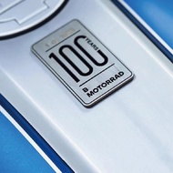 100 Years For BMW R1300GS F900GS C650GT R1200RT R1250RT R18 Motorcycle 3D Wire Drawing Metal Sticker