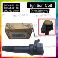 Perodua Kelisa Kenari Viva 660 850 Myvi 1.0 Ignition Plug Coil Koil 90048-52125 52126 Diamond 099700