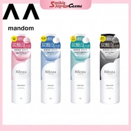 MANDOM BIFESTA Foaming Face Wash Facial Foam 200g Bright Up/ Deep Clear/ Serum Moist / Control Care