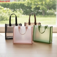 BAEUARD Water-Sprinkling Festival PVC Tote, Thick Waterproof Transparent Handbags,  Packaging PVC Pl