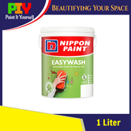 Nippon Paint Easywash Easy Wash Interior Wall Paint / Cat Dalam Dinding Rumah 1L - 1 Liter