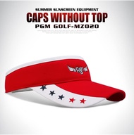 11GOLF - หมวกกอล์ฟ หมวกไวเซอร์ PGM VISOR GOLF CAP MZ020 สำหรับผู้หญิง