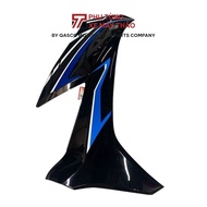 Plastic right fairing for HONDA Winner X V2 (Black Blue Sports 2021) | 64600-K2P-V10ZA_ZZ15 4B