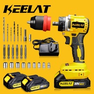 KEELAT Makita Cordless Drill Driver Brushless Drill Cordless Screwdriver can Disassembly Combination More Drill Bits DIY