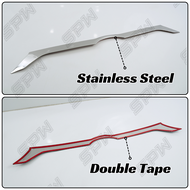 Perodua Myvi G3 2018-2024 Stainless Steel Chrome Trim Garnish Cover Side Door Moulding Rear Center G