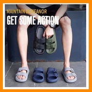 [ZEN]  4.0CM Unisex Korea Outdoor Sandals I Korea Style Fashion Casual Slipper I Kasut Ringan Peremp