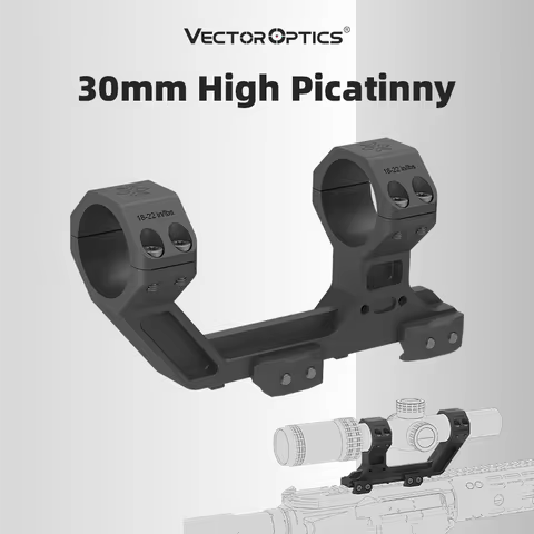 Vector Optics 30Mm 1-Piece Picatinny Ar Mount Cantilever Extreme High 50Mm Scope Mount Tactical Rifl