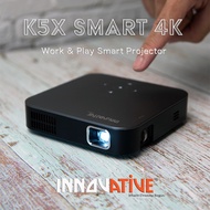 INNOVATIVE K5x - Smart 4k Wireless 1080p Short Throw Projector