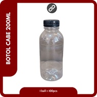200ml Chili Plastic Bottle | 200ml Chili Bottle | 200ml bottle | 200ml Shortneck Plastic Bottle