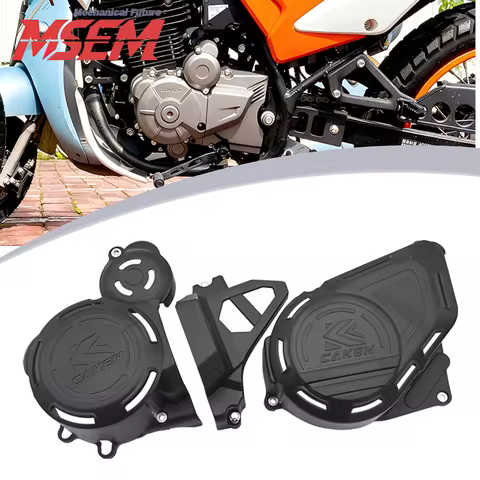For ZS172FMM-5 Engine Clutch Guard Water Pump Cover Ignition Protector For ZongShen PR250 KEWS AJ1 M