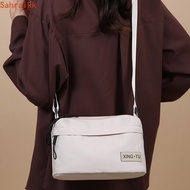 AXIOM Nylon Crossbody Bag, Canvas Waterproof Women Backpack, Vintage Korean Style Three Layer Zipper