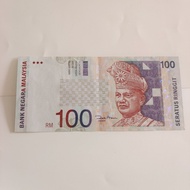 Malaysian 11th Edition (RM100) Banknote 马来西亚RM100