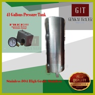 ▖ ◭ ◶ Pressure Tank for Water 21 Gallons Stainless with FREE Automatic Switch and Gauge