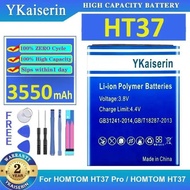 Mobile Phone Battery Reliable Power Supply 3550Mah For Homtom HT37 Pro