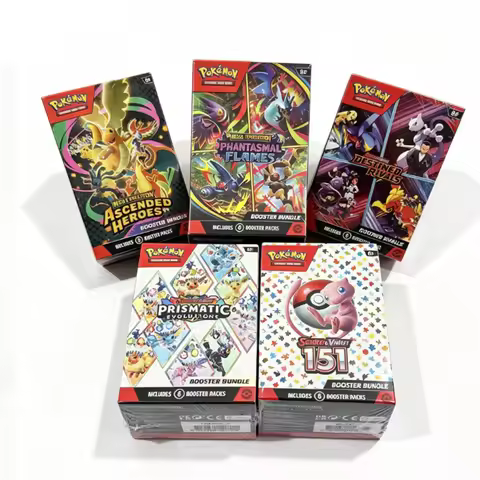 Pokémon English Mega Evolution Ascended Heroes Scarlet Violet 151 Booster Bundle ME03 Trainer Box Co