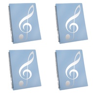 Yours MO-4X Sheet Music Folder 60 Pages Capacity Sheet Music/HolderFits Letter Size A4 Writable & De