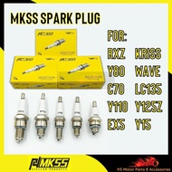 KAIII VGL SPARK PLUG (F5TC/BM6A/A7TC/E6TC/B8TC) PLUG RXZ Y80 C70 Y110 EX5 KRISS WAVE LC135 Y125Z Y15