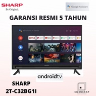 Android tv led sharp 32 inch