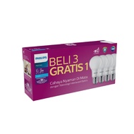 PHILIPS LED BULB 6 WATT PACKAGE PHILIPS 6 WATT SAVING PACKAGE LAMP