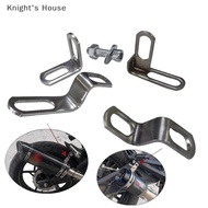 Knight's House ตัวยึดท่อไอเสียรถจักรยานยนต์1 2 3ชิ้น Z L-Shaped ตัวยึดท่อไอเสียรถจักรยานยนต์ตัวยึดสแ