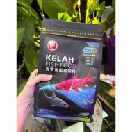 Goldplus kelah galaxy series premium pallet 1kg sinking pellet fish food biru merah mahseer