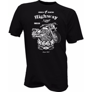 Men's T-Shirts Biker Route 66 Motorrad Rocker ' New A1