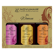 NOVUHAIR For Women 3-in-1 Topical Scalp Lotion Herbal Shampoo and Conditioner 200ml