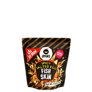 Da cá trứng muối cay 50g IRVINS - Mini Hotboom Fish Skin 50g