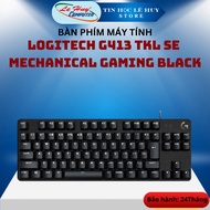 LOGITECH G413 TKL SE MECHANICAL GAMING BLACK MECHANICAL Computer Keyboard (920-010448) - Genuine Pro