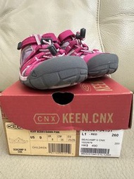 正版 KEEN CNX 兒童涼鞋（US 9號）