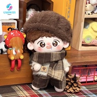 MLINX 10/20cm Cotton Doll Clothes, Cartoon Lamb Sweater 10cm Cotton Doll's Clothes, Plush Toy Clothe