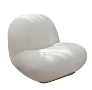 Nordic แกะกํามะหยี่โซฟาห้องนอน Cloud เก้าอี้ Luxury Designer เก้าอี้เดี่ยวห้องนั่งเล่นบ้านผ้า Art De
