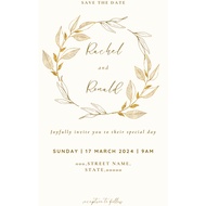 Kad Kahwin Digital | Wedding Card Digital | E-card Invitation | Kad Jemputan Digital | Modern Design