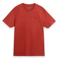 OASIS เสื้อยืดผู้ชาย เสื้อยืด เสื้อคอกลม cotton100% รุ่น MTC-1838 สีแดง  เทาดำ  น้ำเงิน  ขาว